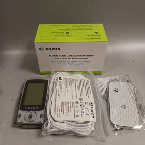 BOXED AUVON TENS AND MUSCLE STIMULATOR 