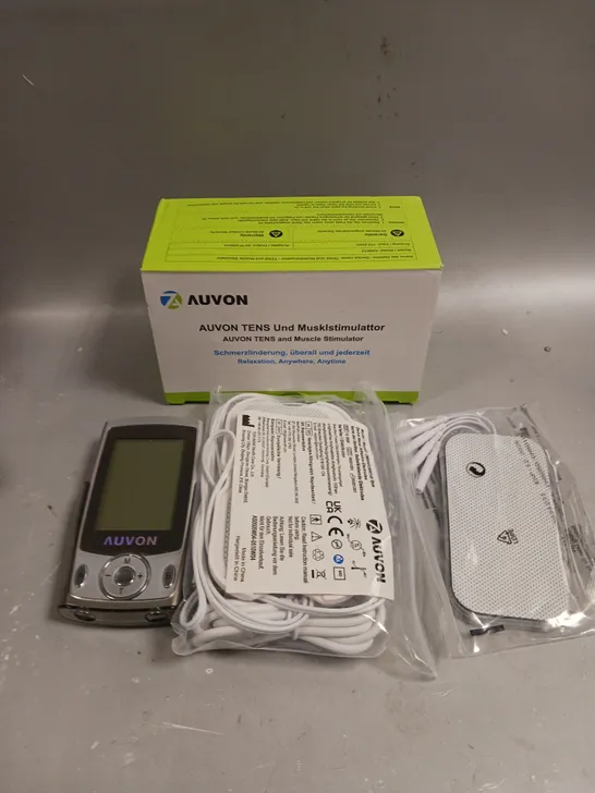 BOXED AUVON TENS AND MUSCLE STIMULATOR 