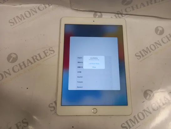 APPLE IPAD AIR 2 MODEL A1566