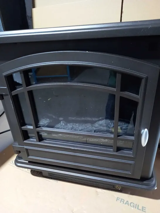 WARMLITE WINGHAM 2000W GREY ELECTRIC STOVE HEATER  