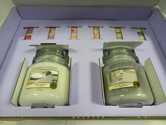 BOXED YANKEE CANDLE SUMMER COLLECTION 2023