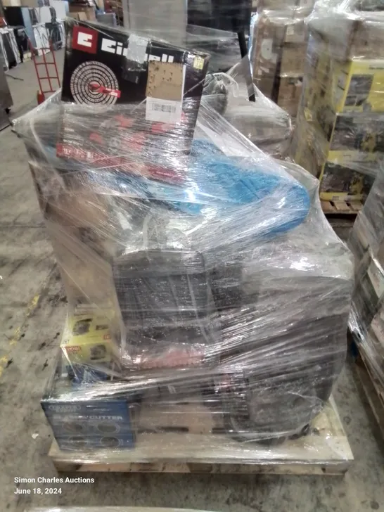 PALLET OF APPROXIMATELY 17 UNPROCESSED RAW RETURN HOUSEHOLD AND ELECTRICAL GOODS TO INCLUDE;