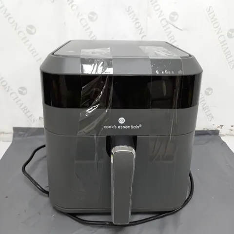 COOK'S ESSENTIALS 5.8L AIR FRYER IN SLATE GREY