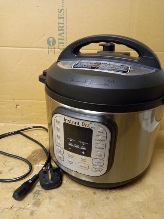 INSTANT POT DUO SMART PRESSURE COOKER