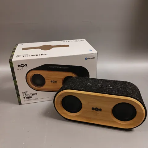 BOXED MARLEY GET TOGETHER 2 MINI BLUETOOTH SPEAKER 