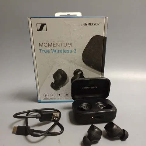 BOXED SENNHEISER MOMENTUM TRUE WIRELESS 3 EARPHONES 