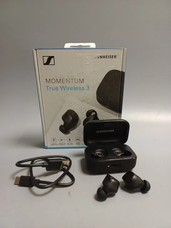 BOXED SENNHEISER MOMENTUM TRUE WIRELESS 3 EARPHONES 