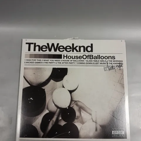 THE WEEKND HOUSE OF BALLOONS VINYL 