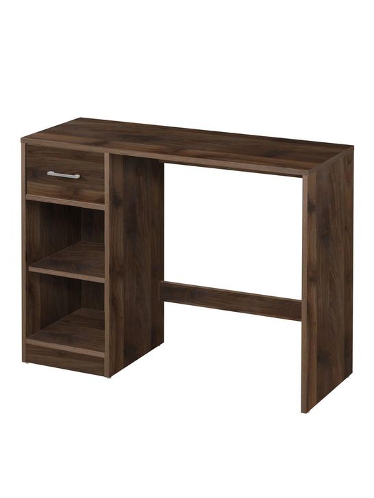 BOXED METRO DESK (NEW LUCCA) WALNUT-EFFECT (1 BOX) RRP &pound;59.99 RRP £59.99