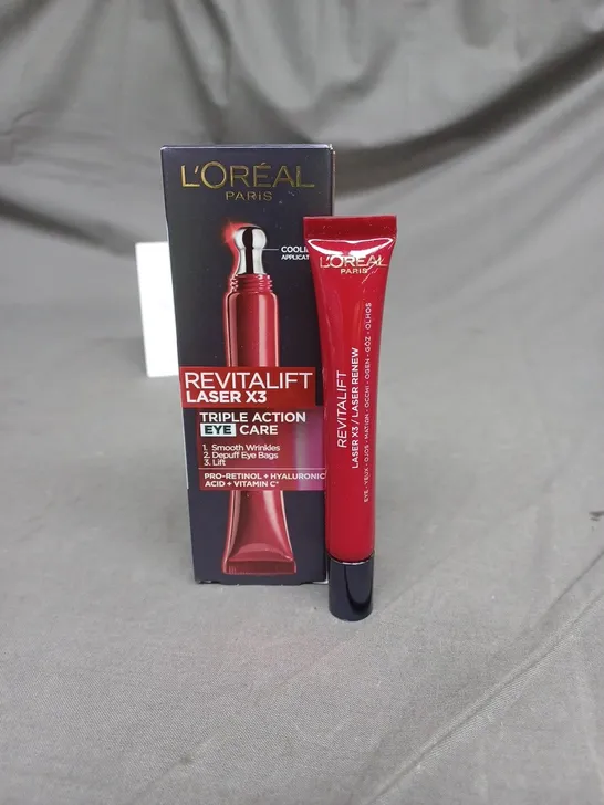 L'OREAL REVITALIFT LASER X3 TRIPLE ACTION EYE CARE 15ML