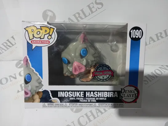 BOXED FUNKO POP ANIMATION DEMON SLAYER 1090 - INOSUKE HASHIBIRA