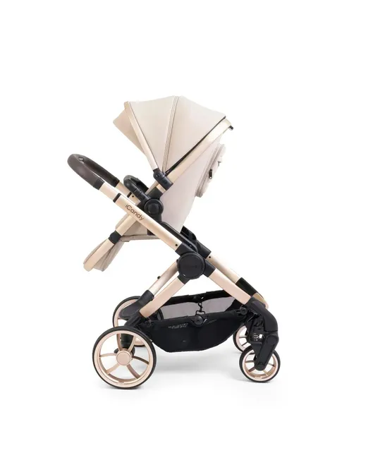 BOXED iCANDY PEACH 7 COOKIE COMBO BLACK STROLLER