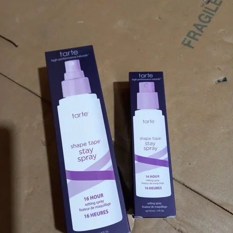 TARTE SHAPE TAPE STAY SETTING SPRAYDUO 120ml/30ml BOTTLES