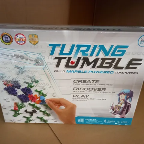 SEALED TURING TUMBLE MARBLE POWERED COMPUTERS