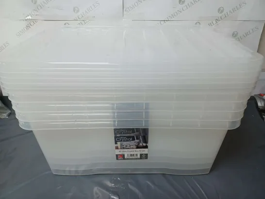 5 45L WHAM CRYSTAL BOX & LID