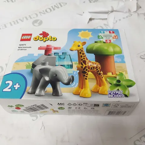 FIVE BRAND NEW BOXED LEGO DUPLO 10971 WILD ANIMALS OF AFRICA