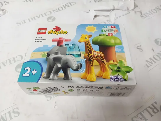 FIVE BRAND NEW BOXED LEGO DUPLO 10971 WILD ANIMALS OF AFRICA