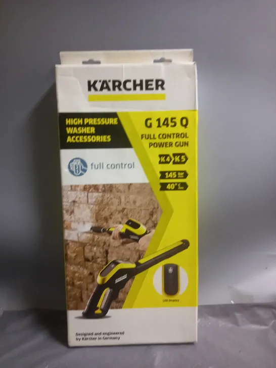 KARCHER HIGH PRESSURE WASHER ACCESSORIES FULL CONTROL POWER GUN G 145 Q