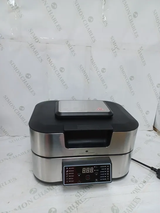 BOXED COOK'S ESSENTIALS GRILL & AIRFRYER 5.5L