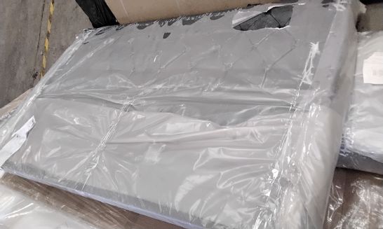 BOXED VELVET CHARCOAL HEADBOARD LARGE (1 PIECE ONLY)