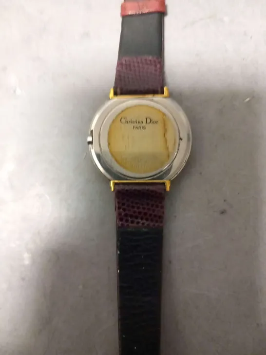 CHRISTIAN DIOR PARIS QUARTZ WRIST WATCH