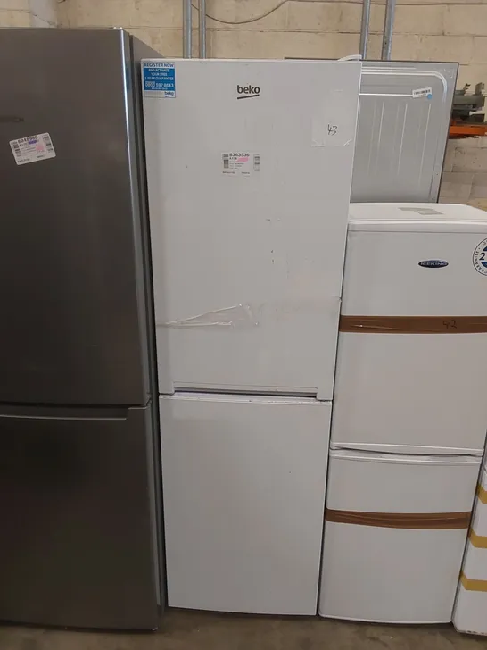 BEKO CFG4582W 50/50 FREESTANDING FRIDGE FREEZER WHITE - UNPROCESSED RAW RETURN