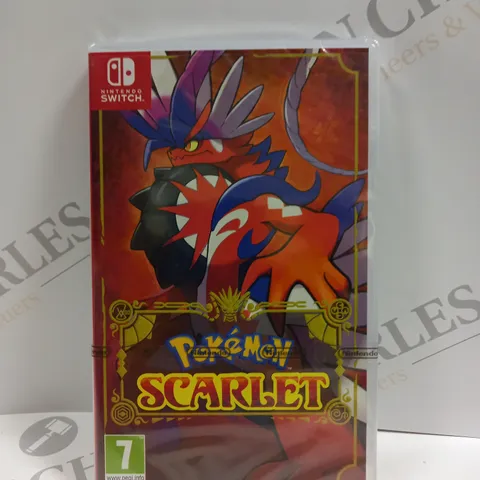 SEALED POKEMON SCARLET FOR NINTENDO SWITCH 