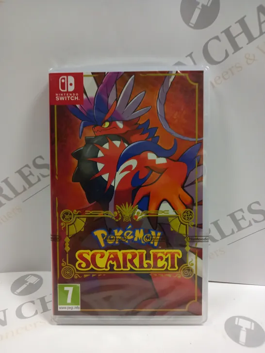 SEALED POKEMON SCARLET FOR NINTENDO SWITCH 