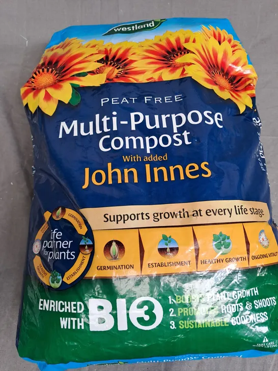 MULTI PURP COMPOST WITH JOHN INNES BALE PEAT