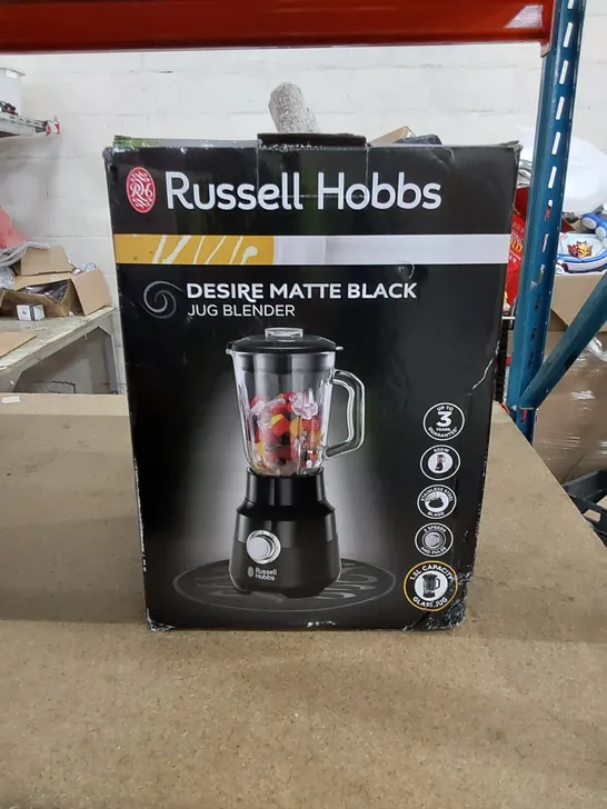 BOXED RUSSEL HOBBS JUG BLENDER 4514479Simon Charles Auctioneers