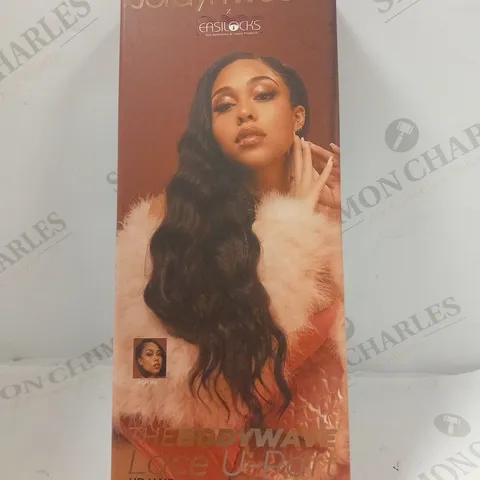 BOXED JORDYN WOODS X EASILOCKS THE BODYWAVE LACE U PART HD HAIR 200 GRAMS 24"