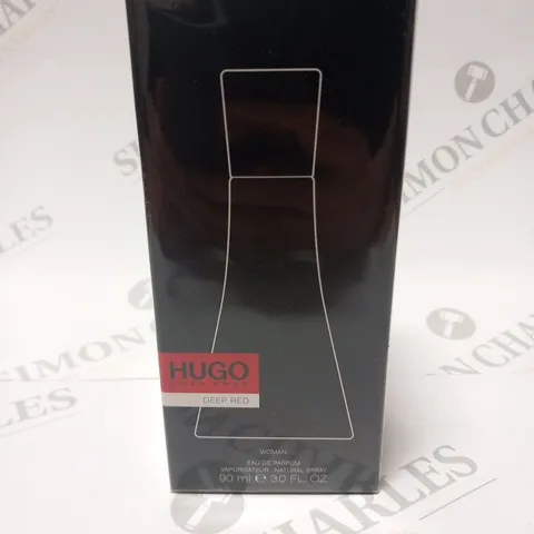 BOXED HUGO BOSS HUGO DEEP RED EAU DE PARFUM SPRAY 90ML 