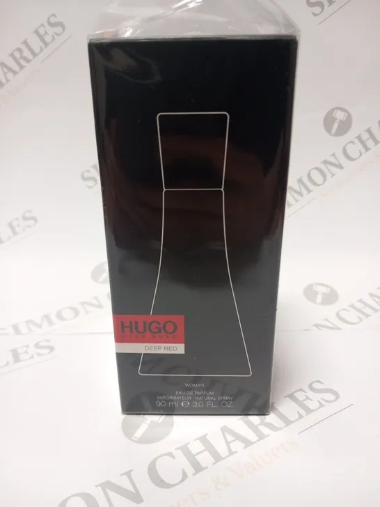 BOXED HUGO BOSS HUGO DEEP RED EAU DE PARFUM SPRAY 90ML 