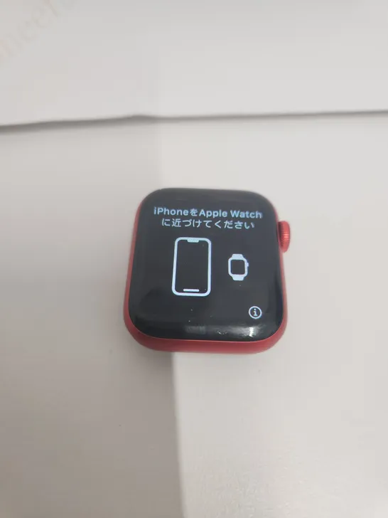 UNBOXED APPLE WATCH SERIES 6 40MM RED - NO STRAP