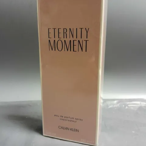 BOXED AND SEALED ETERNITY MOMENT EAU DE PARFUM CALVIN KLEIN 100ML