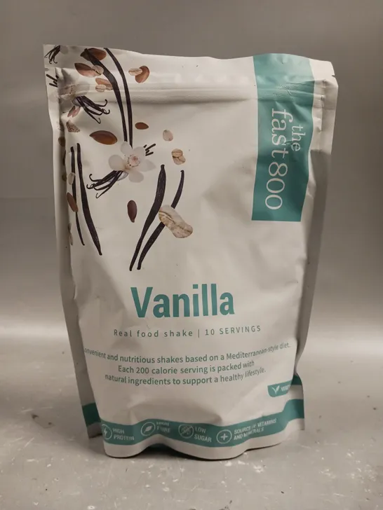 SEALED THE FAST 800 REAL FOOD SHAKE - VANILLA - 500G 