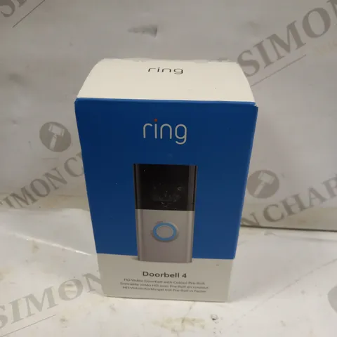 SEALED RING DOORBELL 4