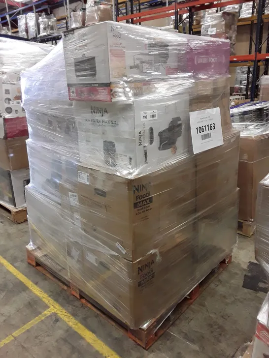 PALLET OF APPROXIMATELY 23 UNPROCESSED RAW RETURN HOUSEHOLD AND ELECTRICAL GOODS TO INCLUDE;