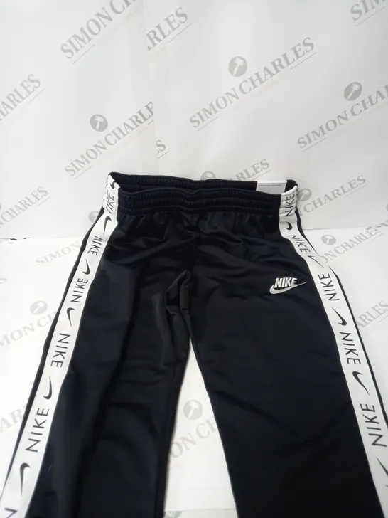 NIKE STANDARD FIT TRAINING LEGGINGS IN BLACK/WHITE - L