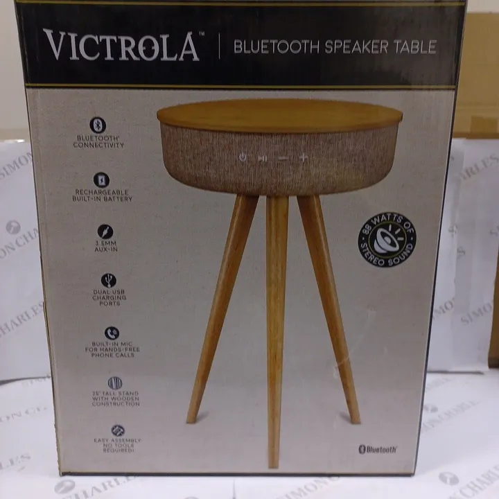 VICTROLA BLUETOOTH SPEAKER TABLE 4452386Simon Charles Auctioneers