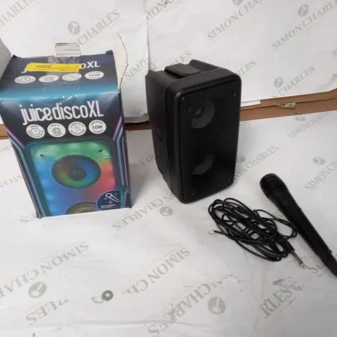 JUICE DISCO XL WIRELESS SPEAKER WITH MICROPHONE