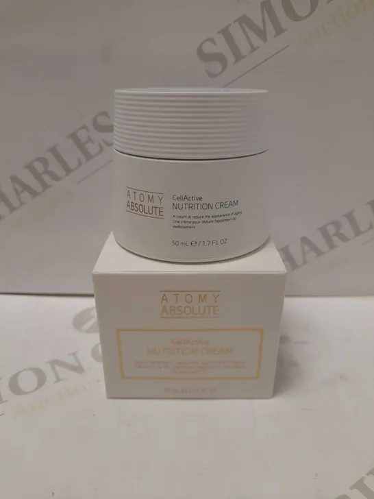 ATOMY ABSOLUTE CELLACTIVE NUTRITION ANTIAGING WRINKLE CREAM 50ML