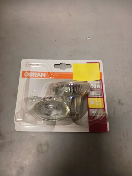 30 X SEALED (2 LIGHTS PER PACK) OSRAM GU10 LED STAR SPOTLIGHTS - WARM LIGHT