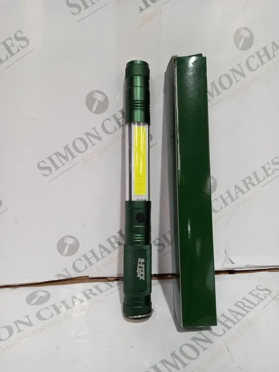 SFIXX SET OF 2 LED TORCHES IN DARK GREEN