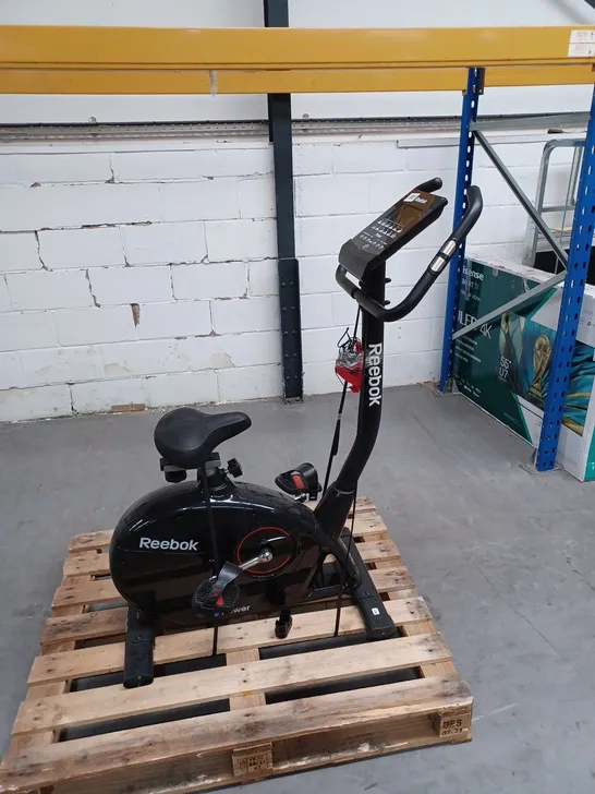 REEBOK Z-POWER EXERCISE BIKE, BLACK - COLLECTION ONLY