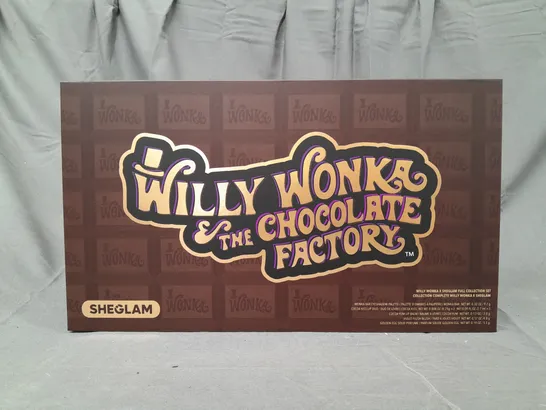 SHEGLAM WILLY WONKA & THE CHOCOLATE FACTORY COMPLETE MAKE-UP COLLECTION