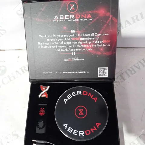 ABER DNA ABERDEEN FOOTBALL CLUB WIRELESS CHARGING PAD