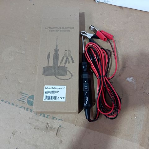 BOXED MAX MEASURE AUTOMOTIVE ELECTRIC SYSTEM TESTER