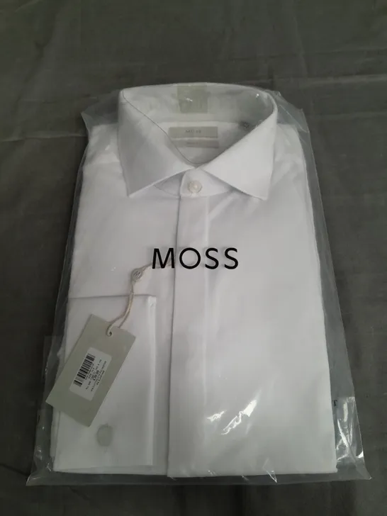 SEALED MOSS SLIM FIT WHITE SHIRT - 14 1/2 - 37