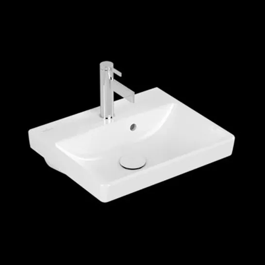 BOXED AVENTO CERAMIC RECTANGULAR 45CM COUNTERTOP BASIN (1 BOX)